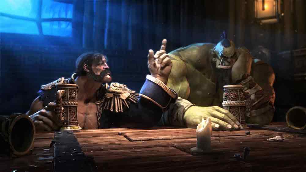 Bottoms Up Warcraft Movie trailer